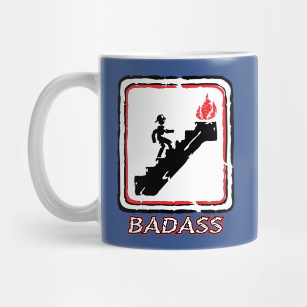 Firefighter Badass by UnitedShirtsofAmerica